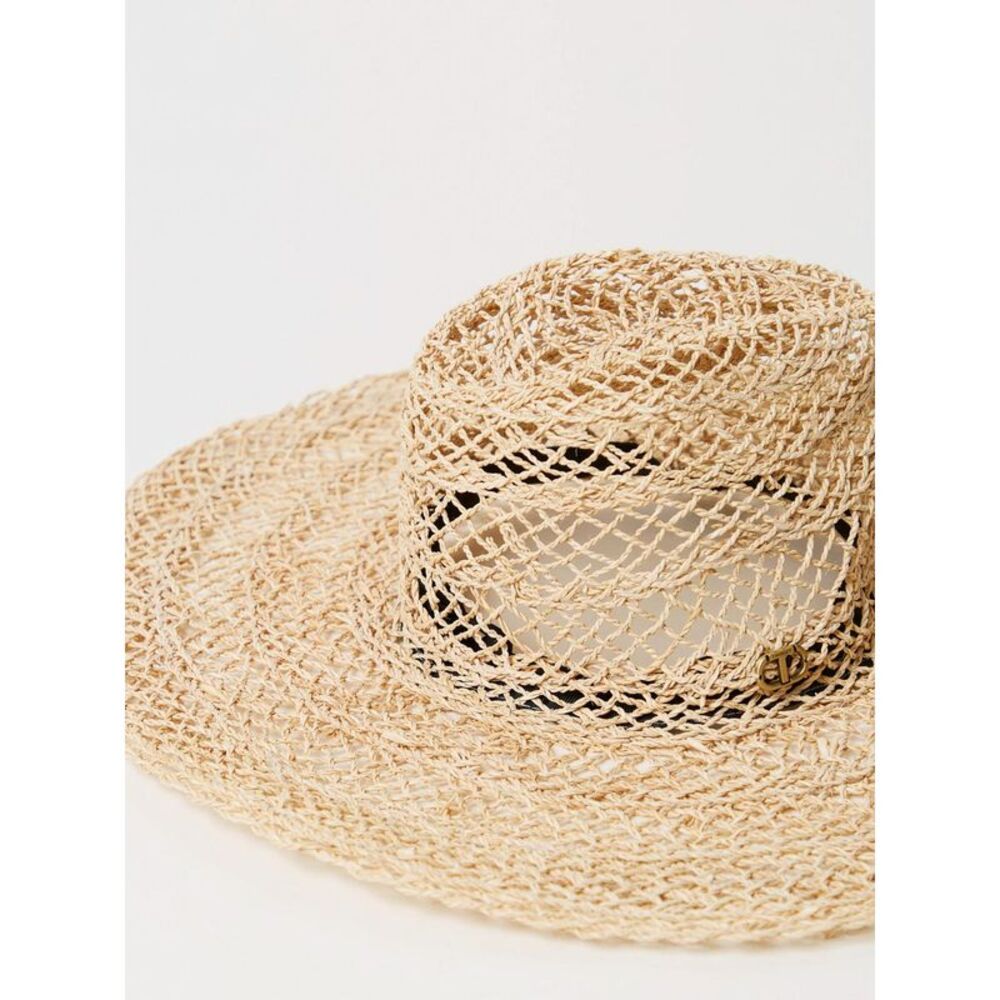 Twinset Hat woman Women Natural Hats - Picture 2 of 3